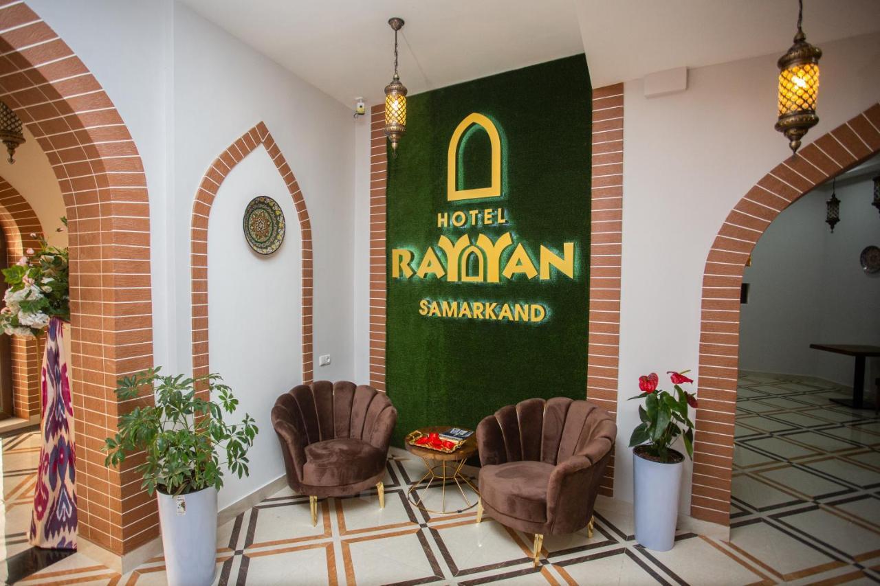 Rayyan Hotel Samarkand Exterior foto